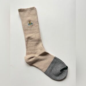 Vivienne Westwood Tan and Gray Socks